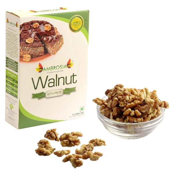 Ambrosia Indian Walnut Kernels - Syrupers - 250gms